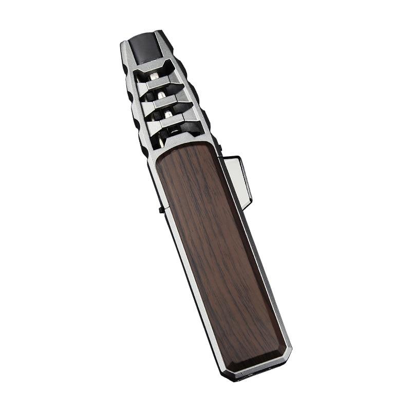 Jet Flame Butane Lighter for Cigar, Camping & Outdoor Use – Adjustable Torch with Wind-Resistant 1300°F Heat