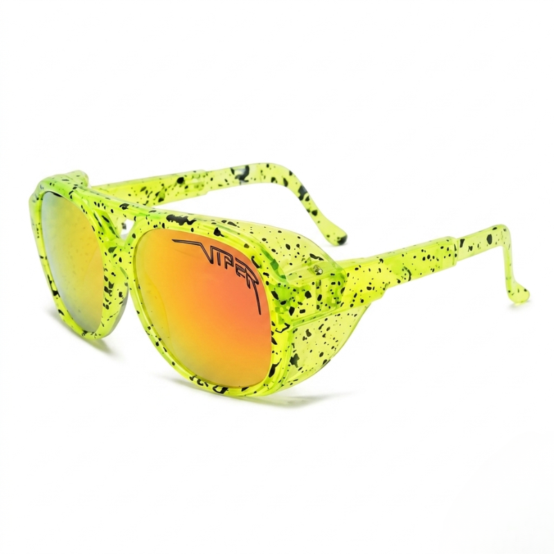 Sport Motorcycle Riding Glasses with Full UV Protection & Wind Shield for Men & Women | Bike Eyewear Under Helmet