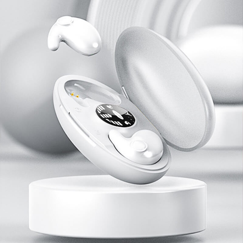 Compact Bluetooth Earbuds with Charging Case IPX5 Water-Resistant for Music Calls Voice Assistant
