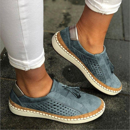 Cushioned Slide Sandals with Contoured Footbed for Women – Indoor Outdoor Everyday Slip-On House Shoes