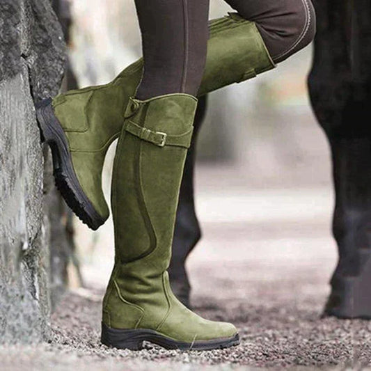 Women's Waterproof Hiking Boots with Anti-Slip Sole & Cushioned Insole for All-Weather Trail Walking