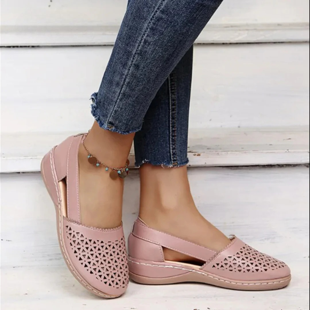 Women's Arch Support Walking Sneakers – Lightweight Cushioned Footwear for All-Day Wear