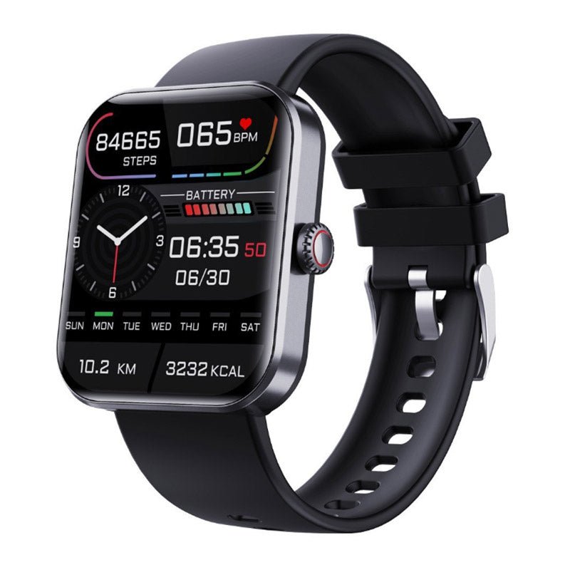 Non-Invasive Blood Sugar Monitor Watch with Heart Rate & Blood Pressure Tracking for Diabetics