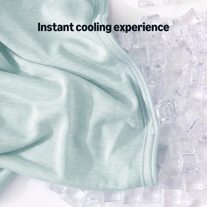 Comodidad refrescante | Manta ligera reversible para personas calurosas | Manta fina y suave para cama y sofá