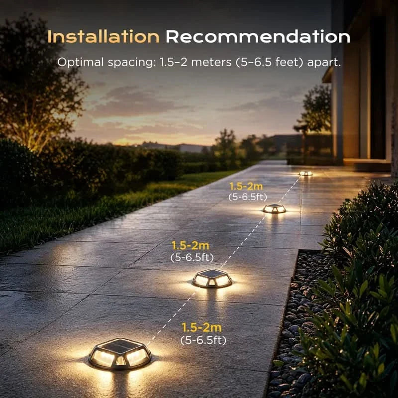 DECKLIVA – Solar Deck Lights for Pathways & Outdoor Spaces
