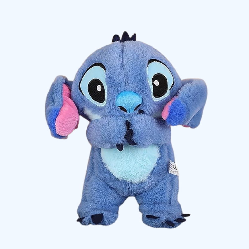 Breathing Plush Companion with Night Light and Calming Sounds for Sleep & Relaxation | Soft Cuddly Toy for Kids & Adults