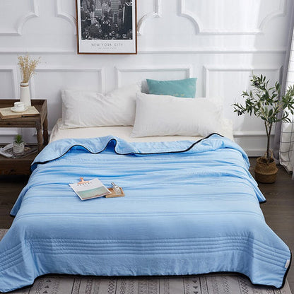 FrostSlumber | Nighttime Cooling Blanket with Advanced Cooling Technology | Lightweight Fabric for Restful Sleep