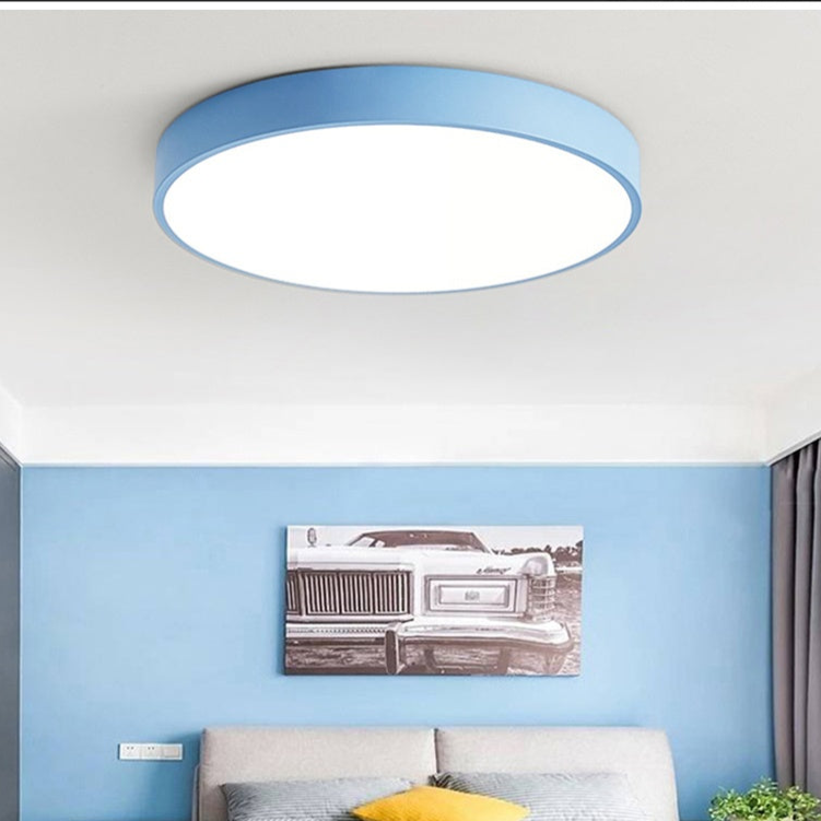 Ortekor Nordic Wood Flush Mount Ceiling Light with Warm Glow | Elegant LED Design for Cozy Ambiance