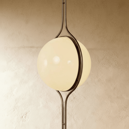 Tension-Mount Light Column 98-110 in Tall Acrylic Tower Lamp for Living Room Studio Entry Ambient Glow Decorative Standing Fixture